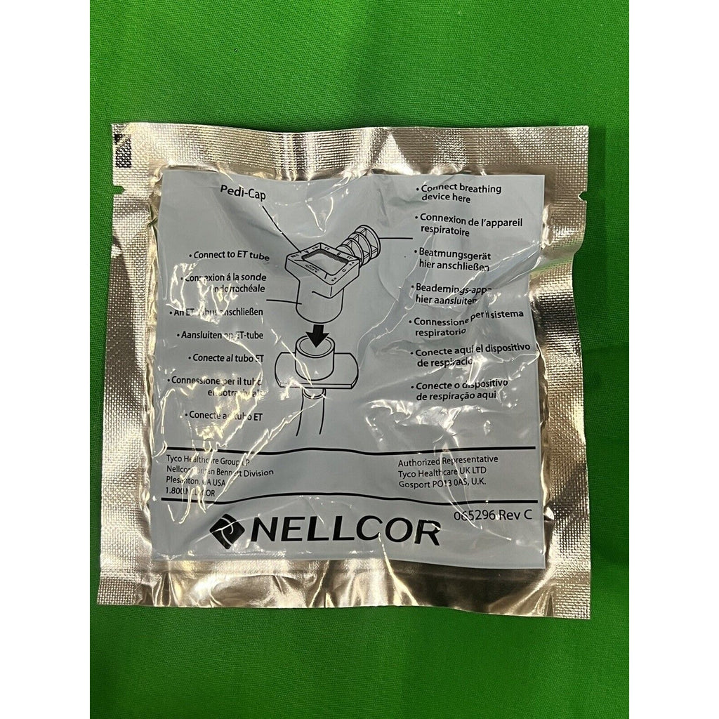 NELLCOR Tyco Healthcare Pedi-Cap CO2 Detector 00840029001493. Exp 2014
