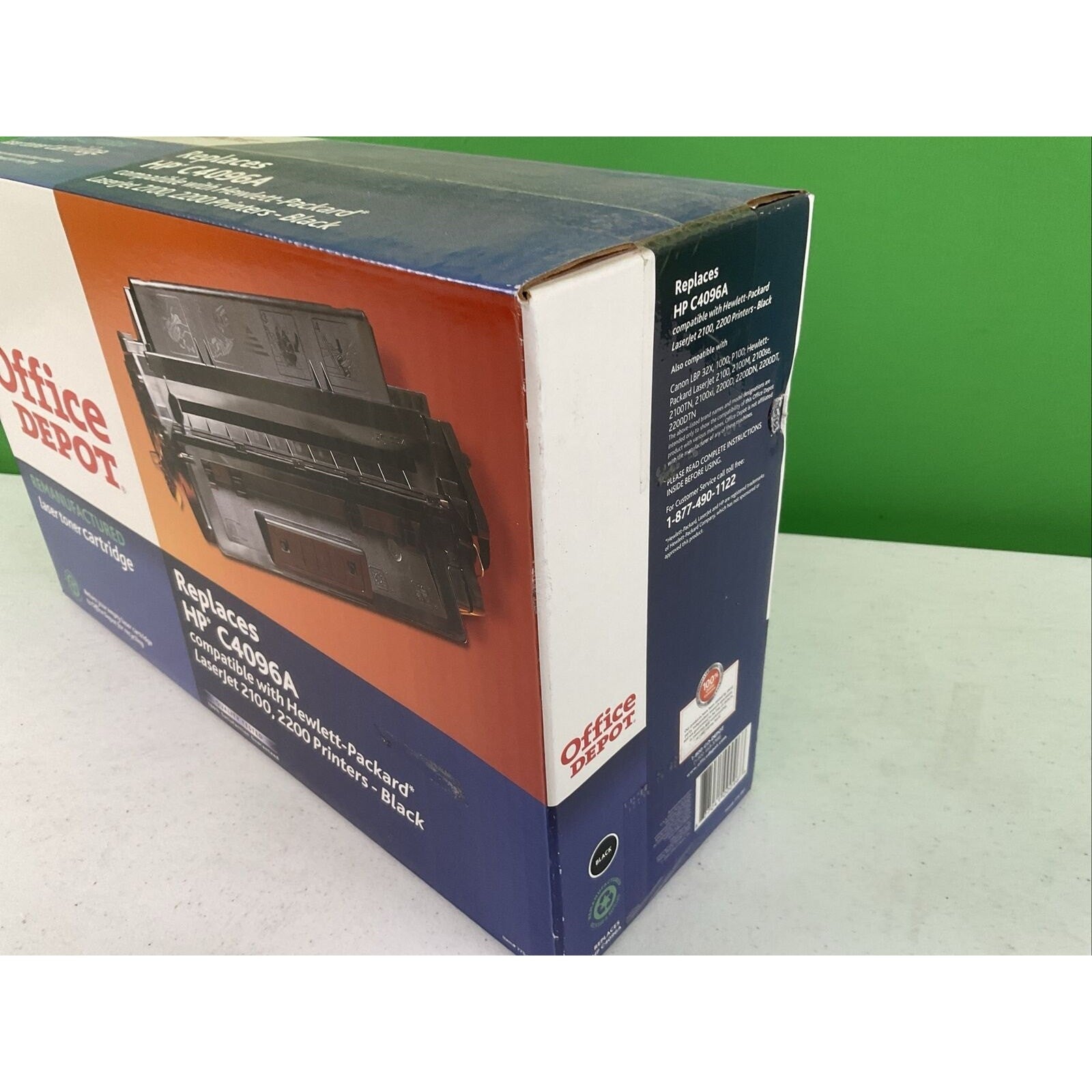 OfficeDepot Compatible with HP C4096A 96A Black Toner Cartridge LaserJet 2100