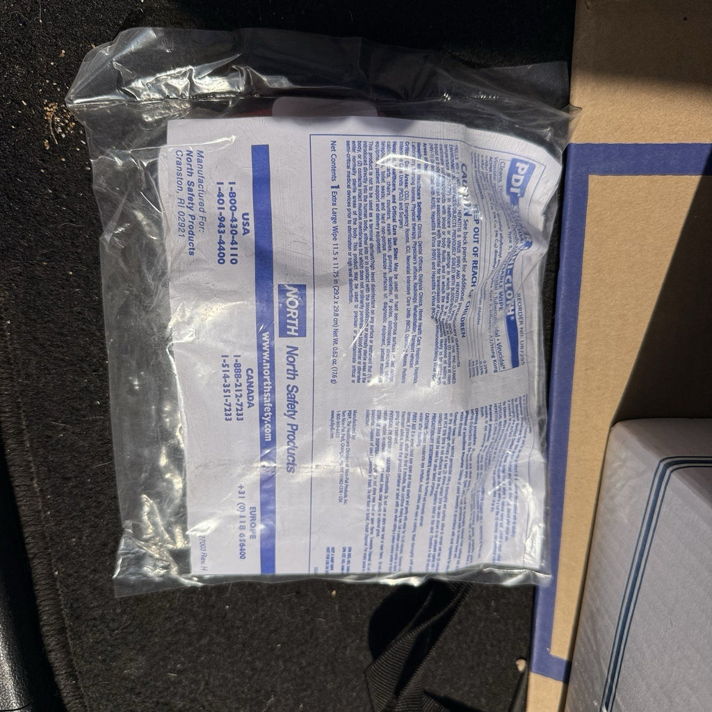 North by Honeywell 127003, Body Fluid Spill Kit, sealed