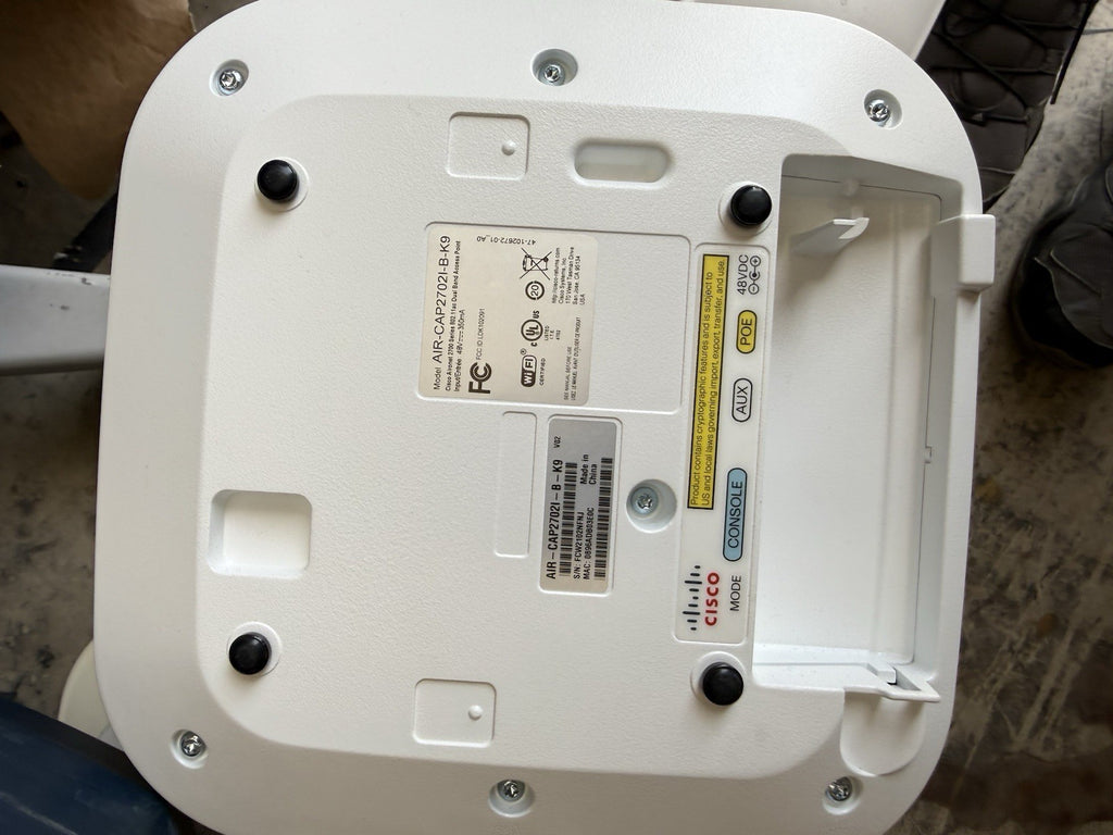 Cisco AIR-CAP2702I-B-K9 Aironet 2700 Series Wireless Access Point PoE NEW