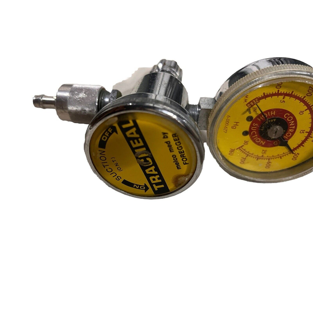 Foregger Melco Med Surgical Suction valve with gauge