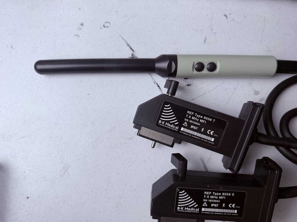B-K GE BK Medical Ultrasound 7.5 MHz 8658S, 8658T