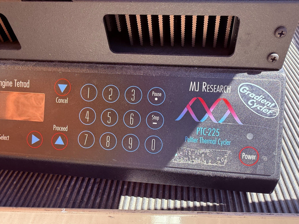 MJ Research PTC-225 Peltier Thermal Cycler, With Power Supply And Cables
