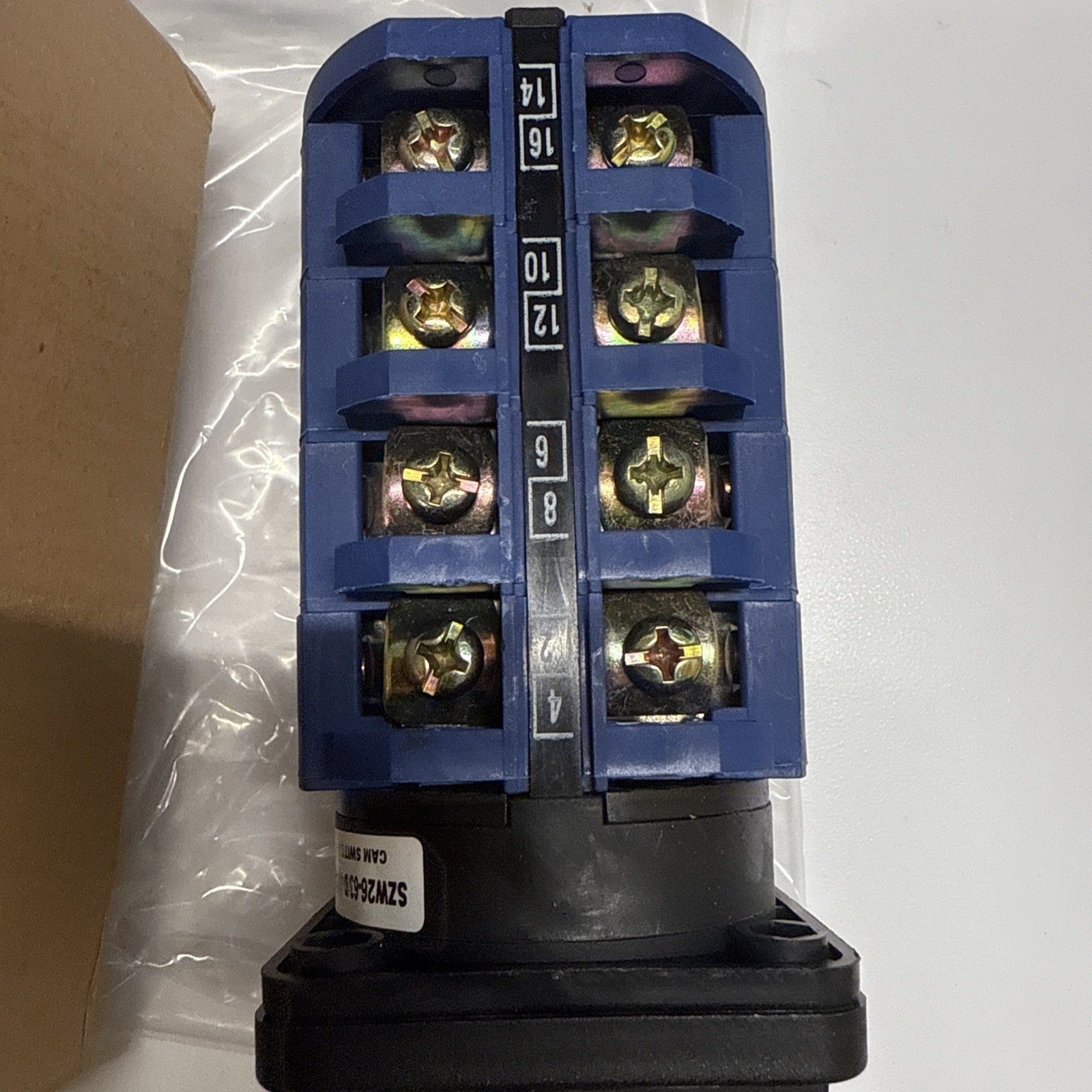 Rotary Cam Changeover Switch SZW26-63/D404.4 AC 660V Ith:63A