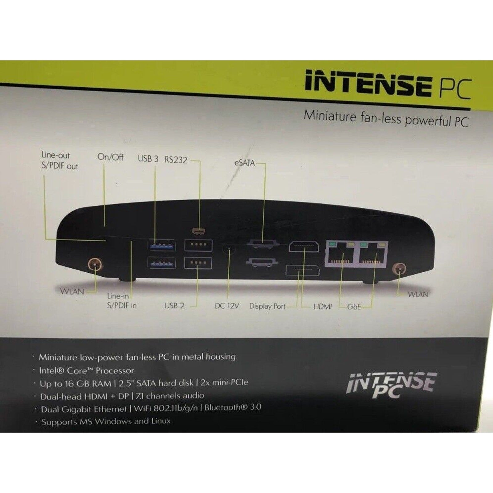 CompuLab IPC Pro Barebone TI Intel Core I7 Intel HD Graphics C3517V-WB-FM4U-TI