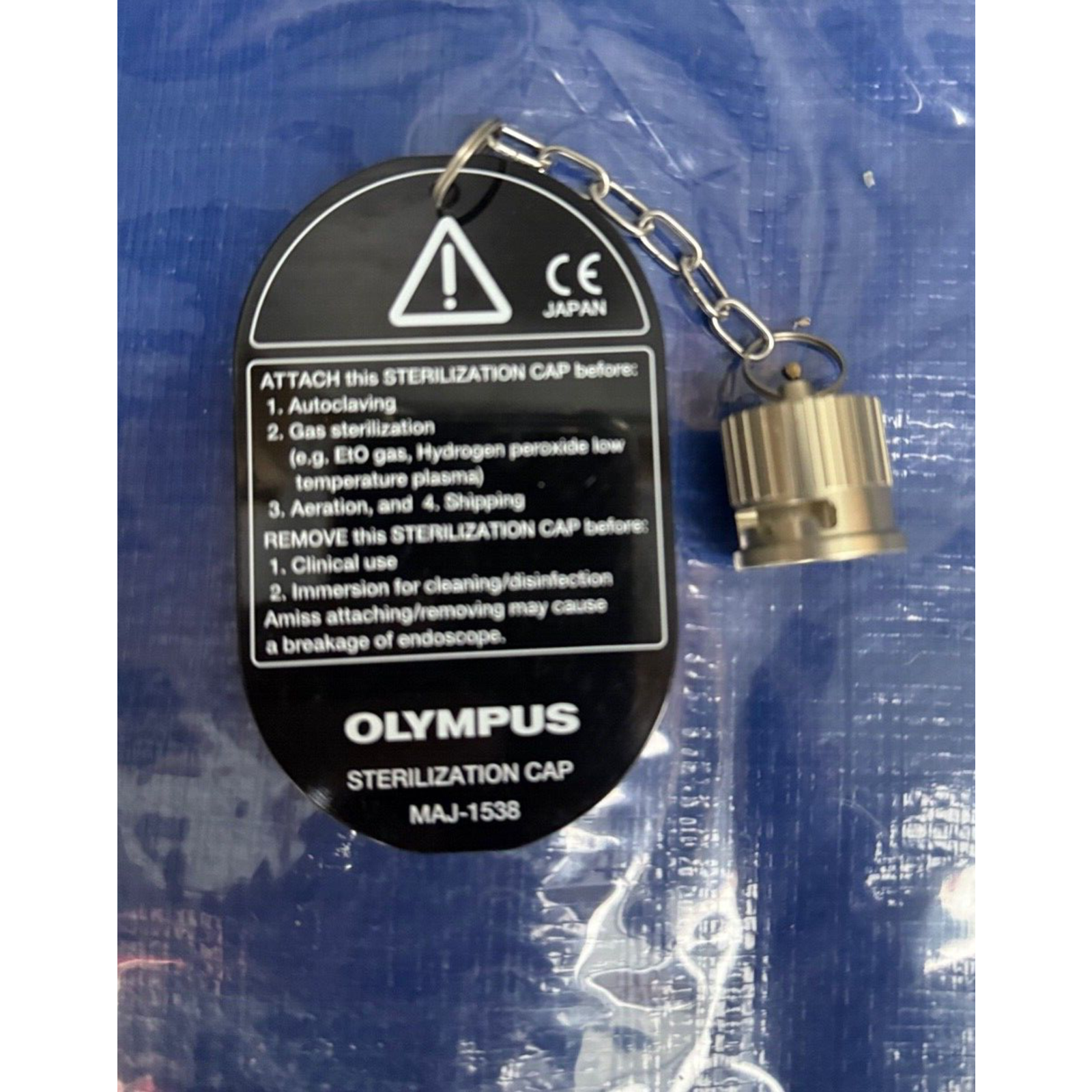 Olympus MAJ-1538 BF ETO Sterilization Cap for Autoclaving & Gas Sterilization