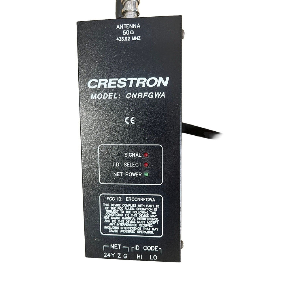 CRESTRON CNRFGWA WIRELESS RF GATEWAY RECEIVER 433MHz w/Antenna