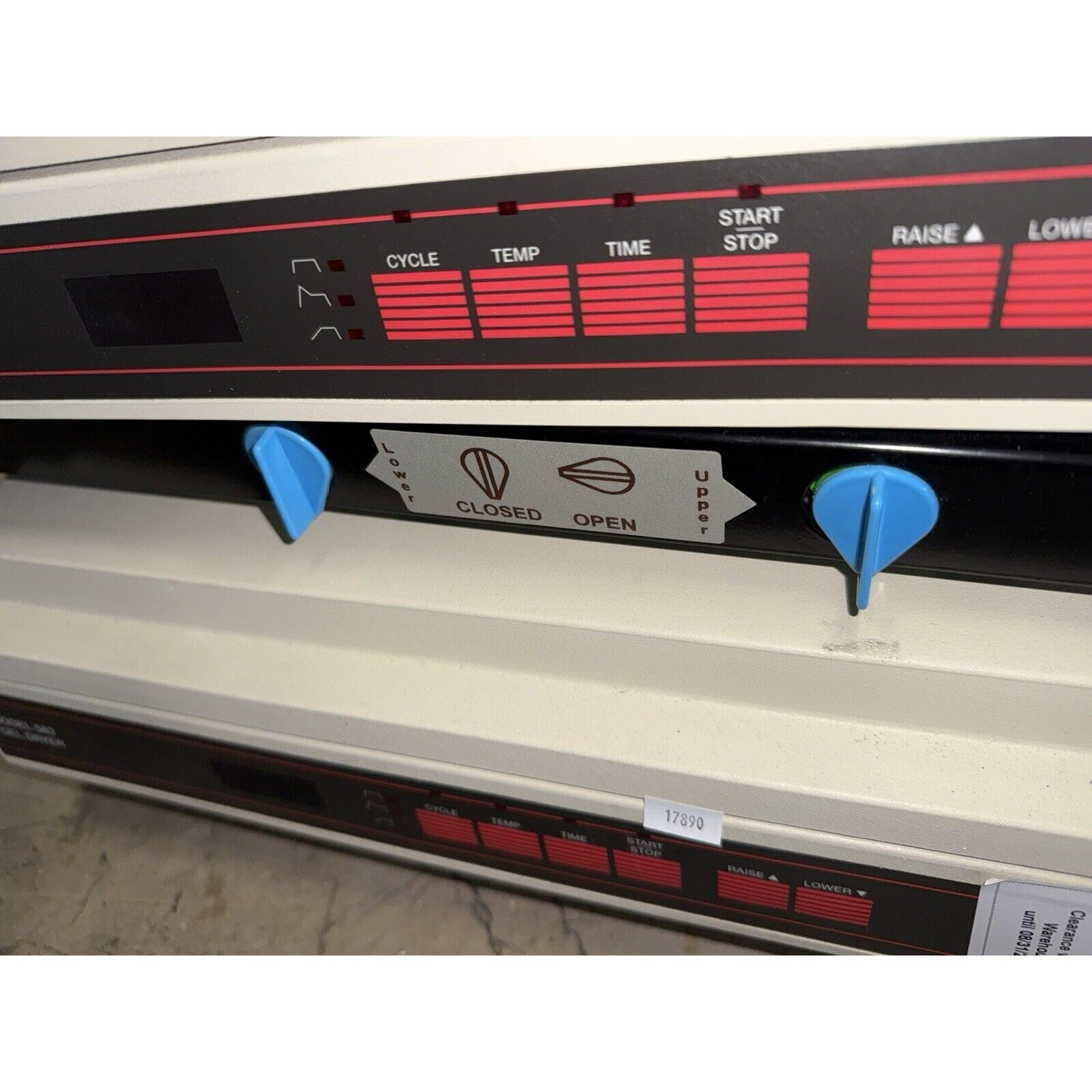 Two BIO-RAD With Sliding stand, Model 583 Gel Dryer 165-1745 / 100/120 V, 5.5 A