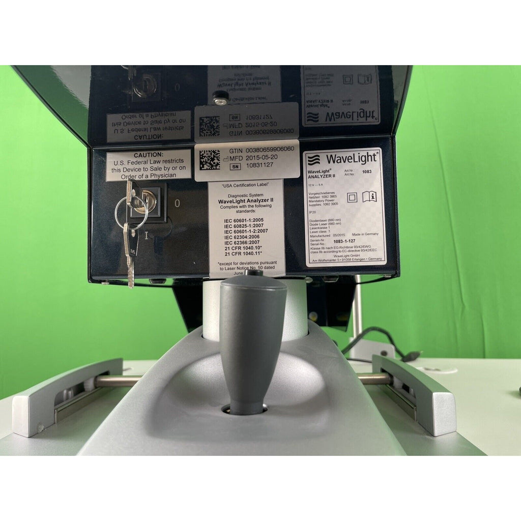 Alcon Allegretto Wavelight Wave Analyzer II, With Table