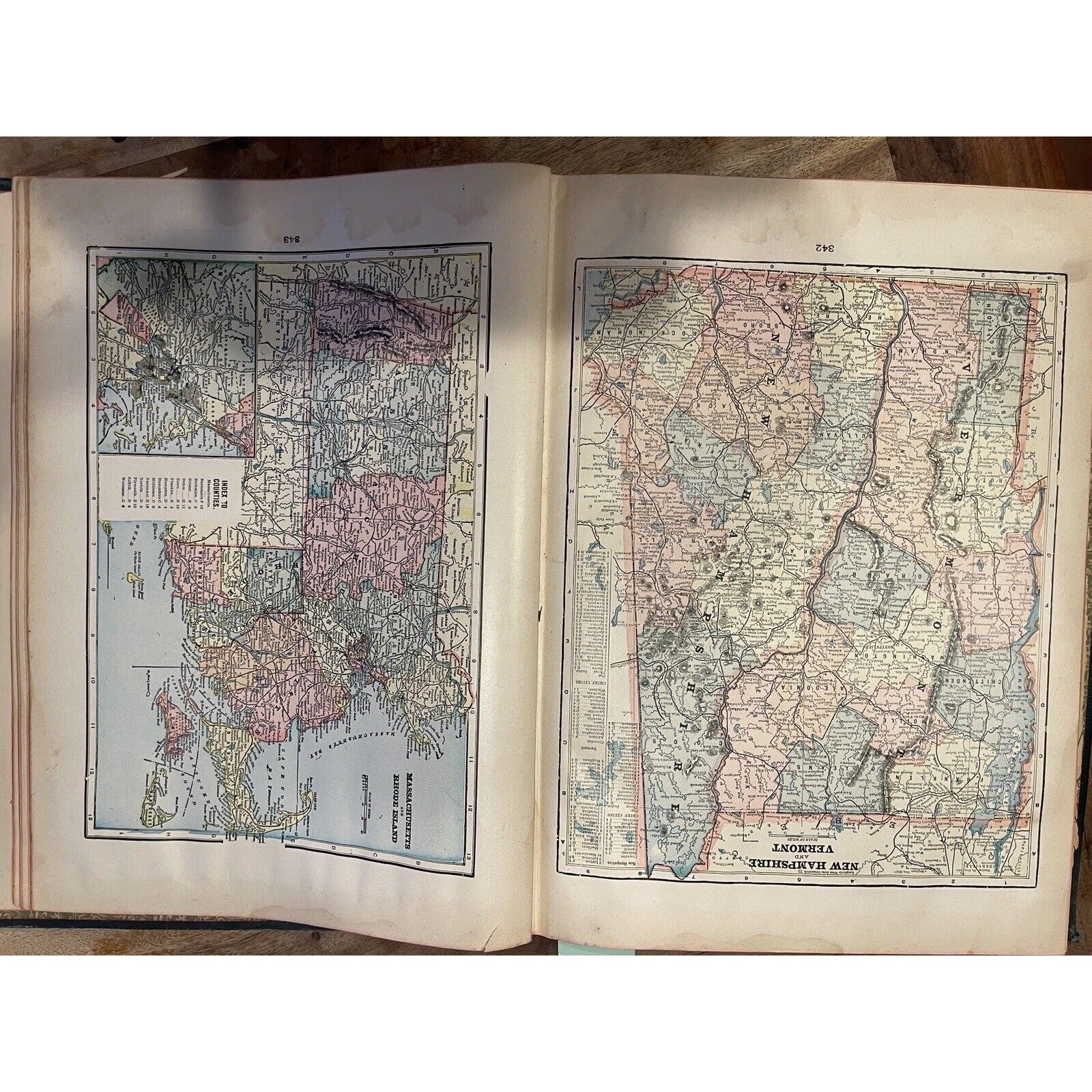 MONARCH STANDARD ATLAS of the Commercial, Geographical & Historical World 1906