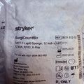 Pk 3 Stryker Surgicount Laparotomy Safety-Sponge 12"x12" 0631-012-120