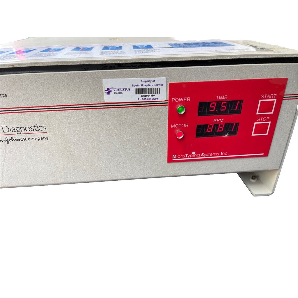 Ortho-Clinical Diagnostics MicroTyping Systems 5150-60 MTS Centrifuge TESTED
