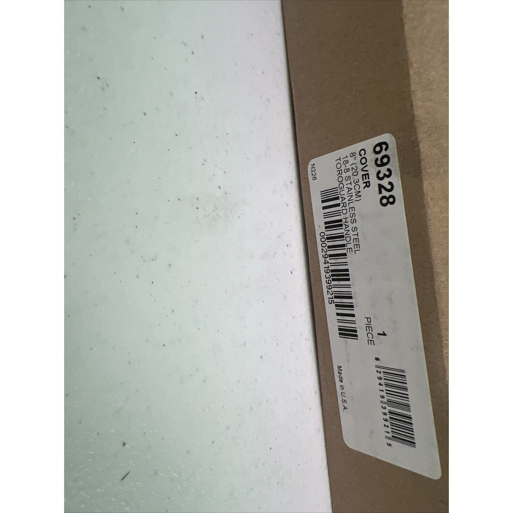 Vollrath 69328 8" Domed Cover w Torogard handle. Fit 69280 & 77744