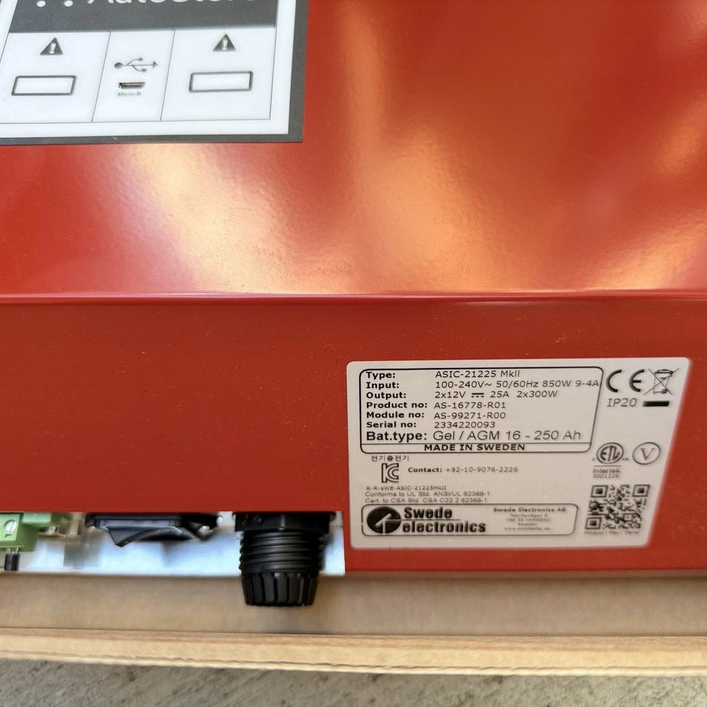 Swede Electronics ASIC-21225 Autostore Battery Charger