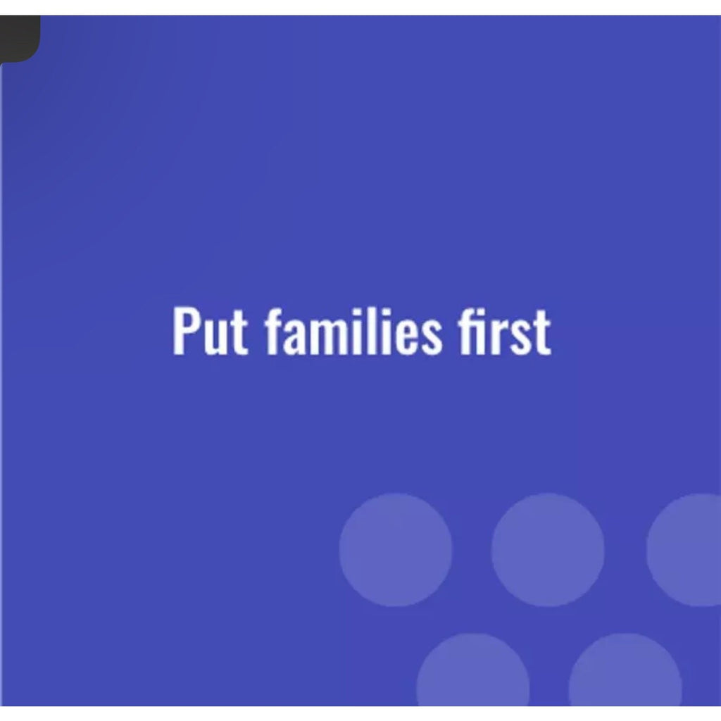 Putting Families First : Modern Applications of Social Work Paper