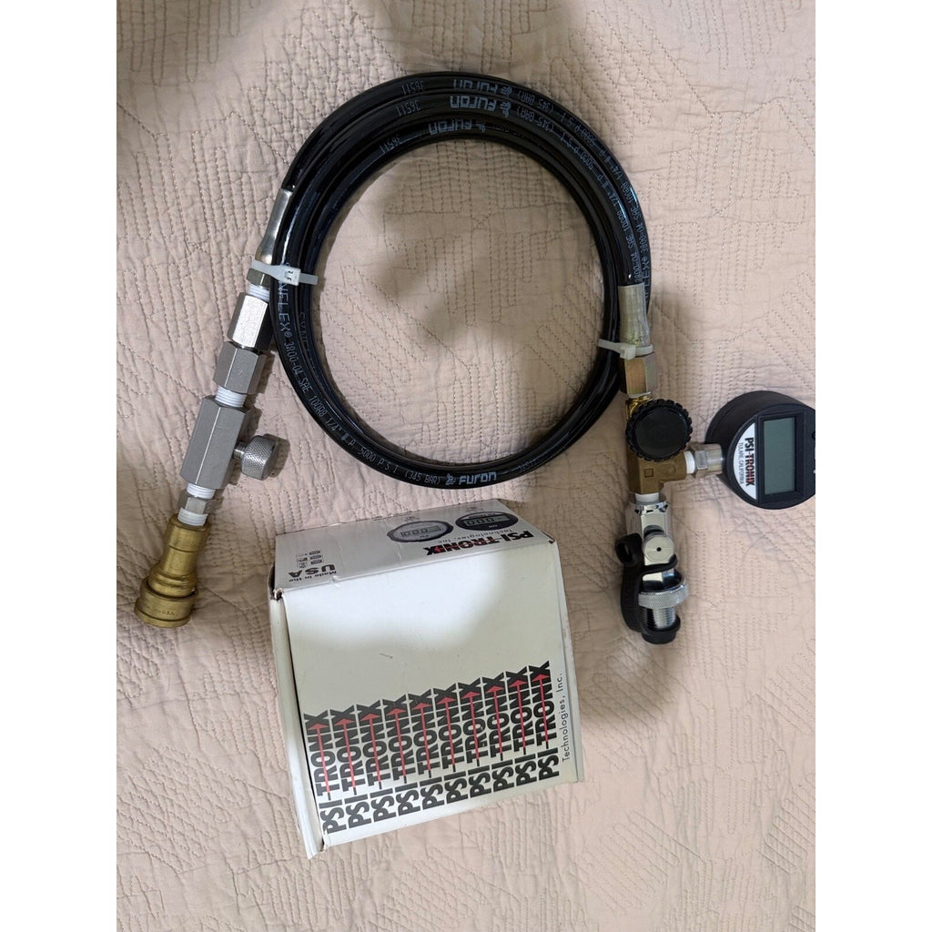 HE / O2 partial blending travel Transfiller with quick disconnects for HE/O2