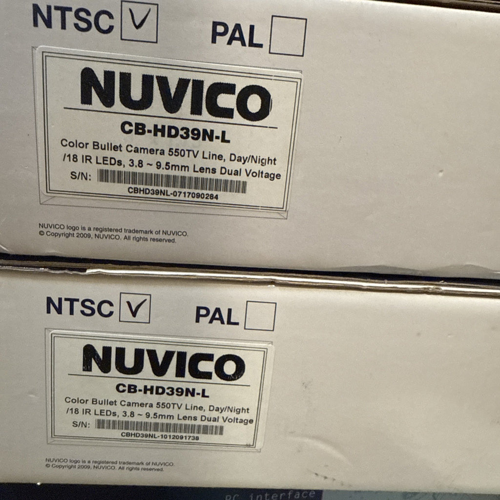 NUVICO Color Bullet Camera CB-HD39N-L NEW