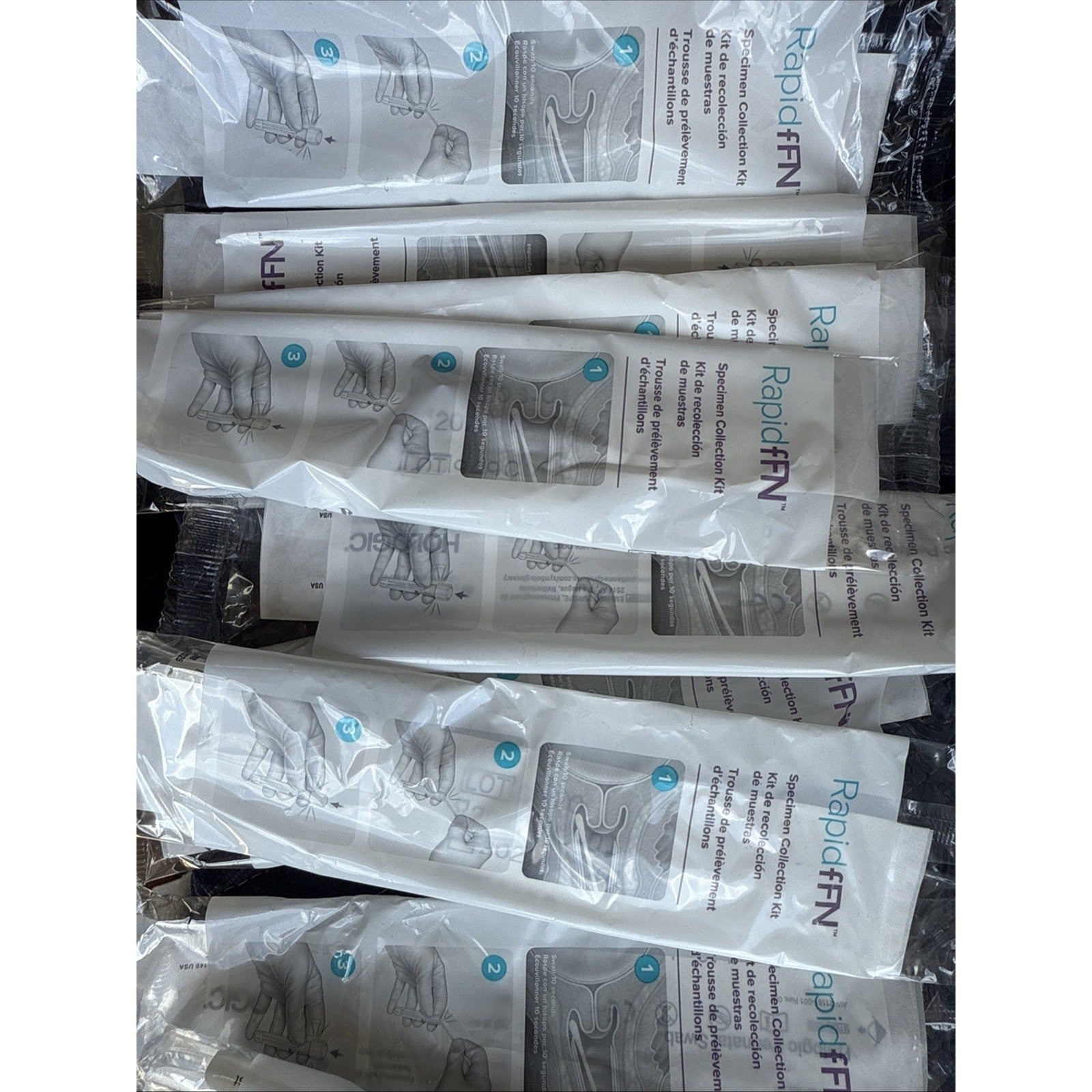 HOLOGIC 71738-001 RAPID FFN FOR THETLIIQ SYSTEM SPECIMEN COLLECTION KIT, 9 Units