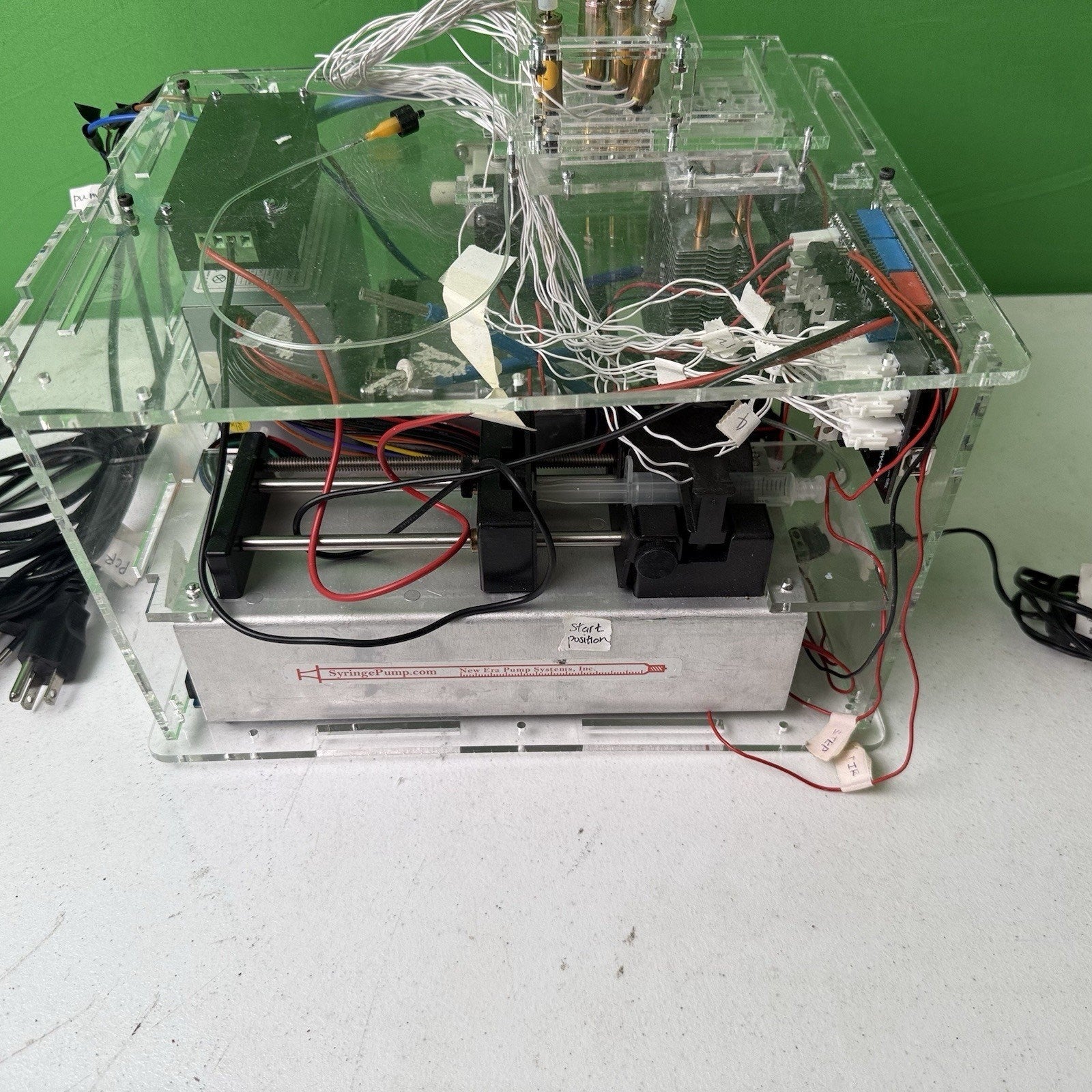 SyringePump Infusion/Withdrawal Syringe Pump With HIBLOW VP-6035 & Cool master