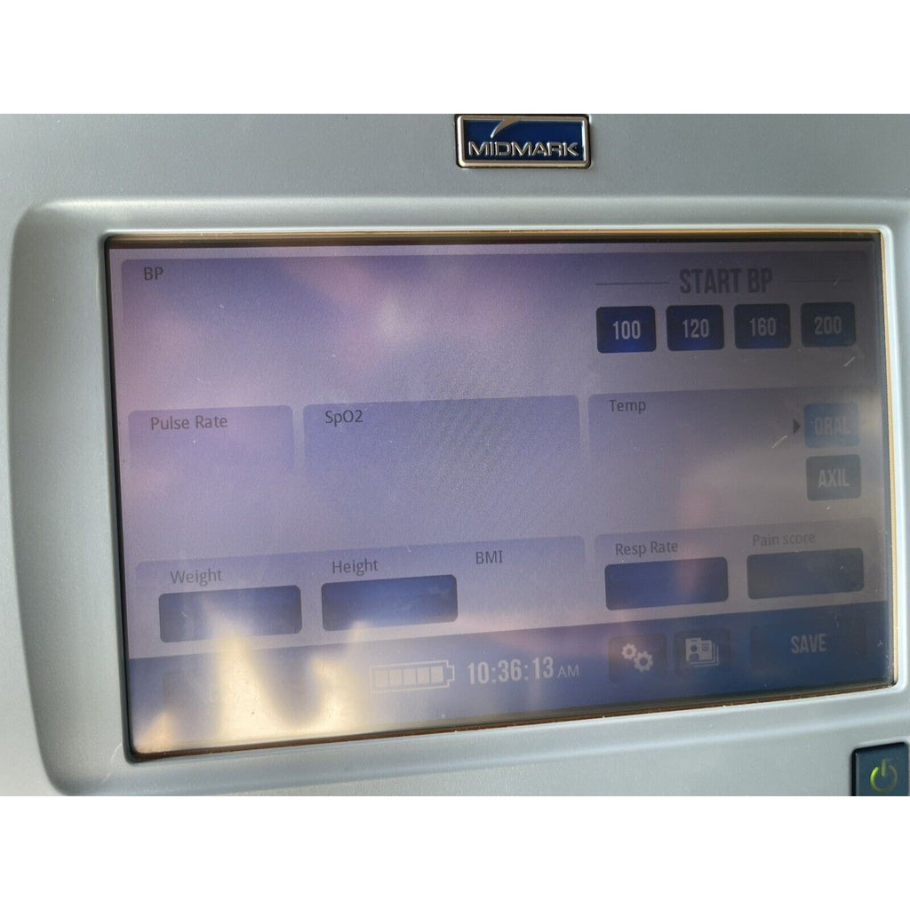 Midmark IQvitals 1-100-1615 with Basket & Multiple Cuffs