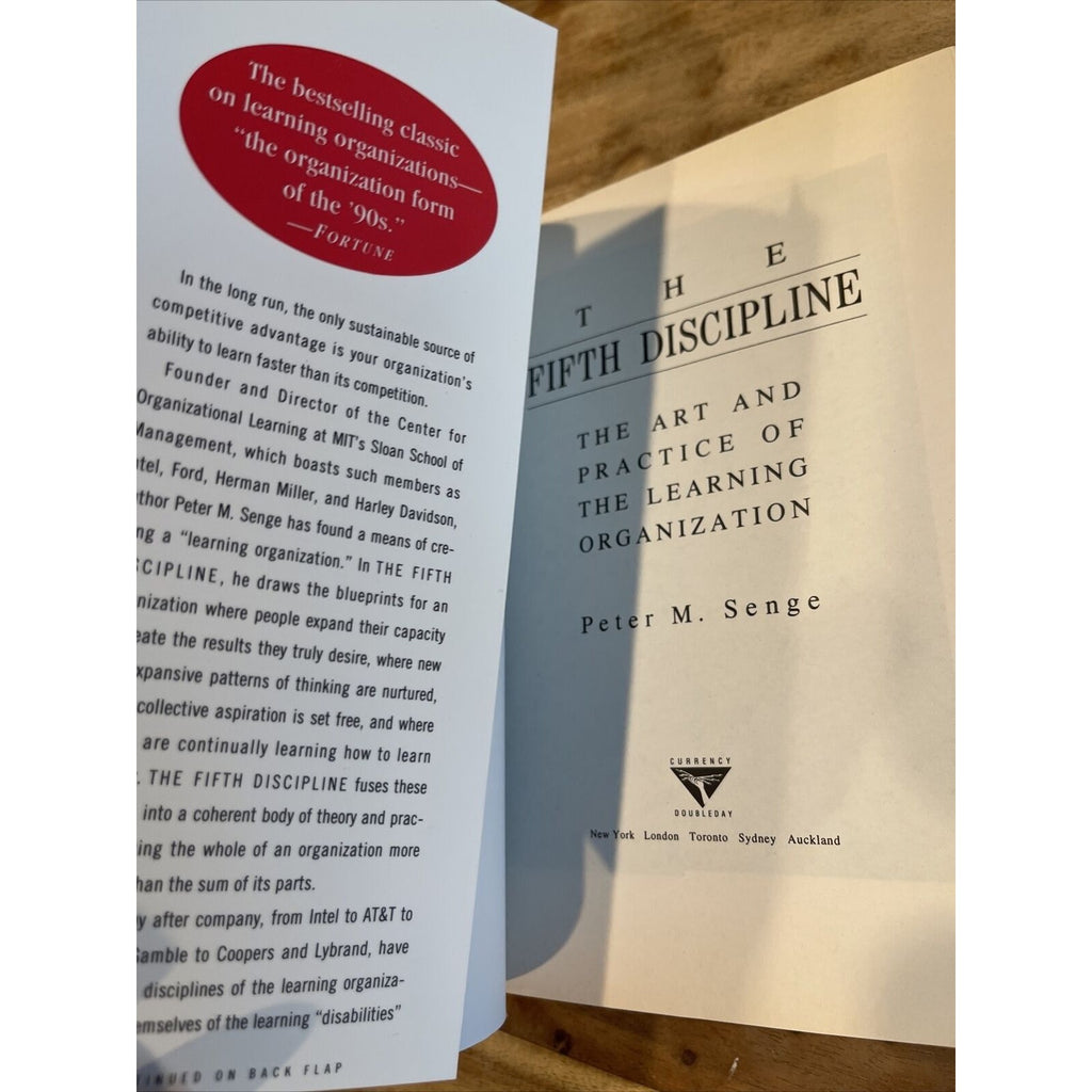 The Fifth Discipline by Peter M Senge: New