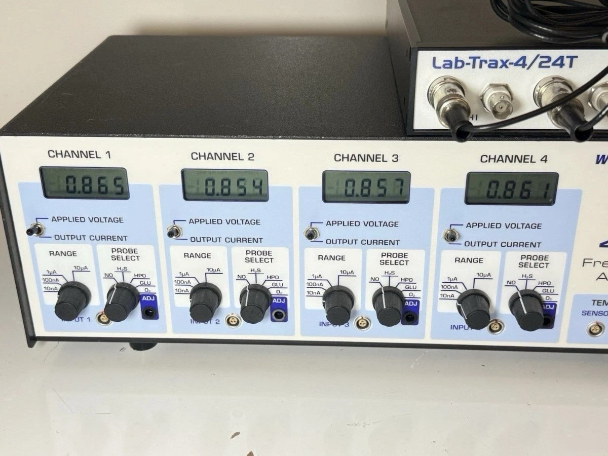 World Precision Instruments Free Radical Analyzer TBR 4100 & Lab-trax-4-24T
