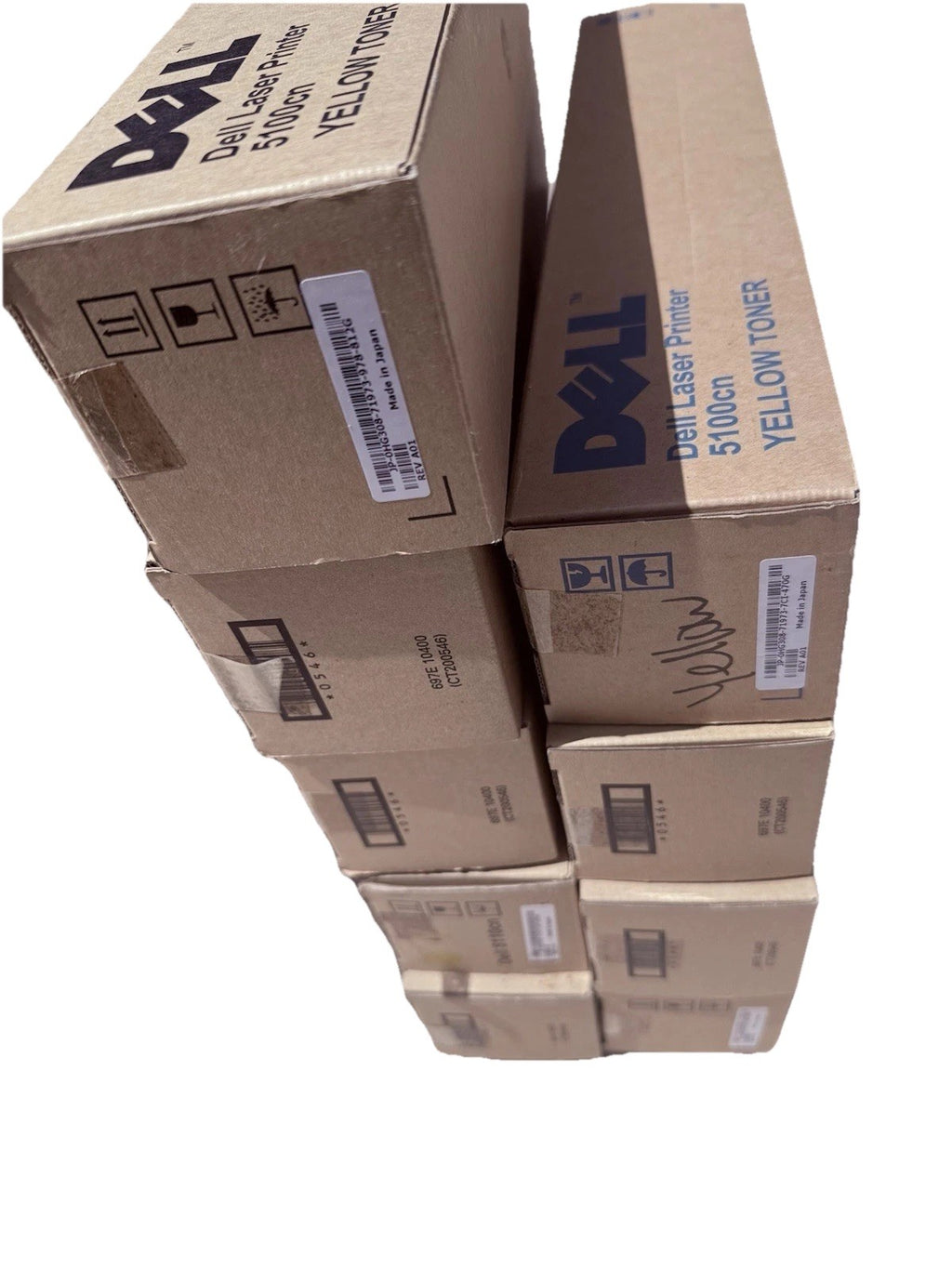 Genuine Dell 5100cn Yellow Toner Cartridge  CT200546