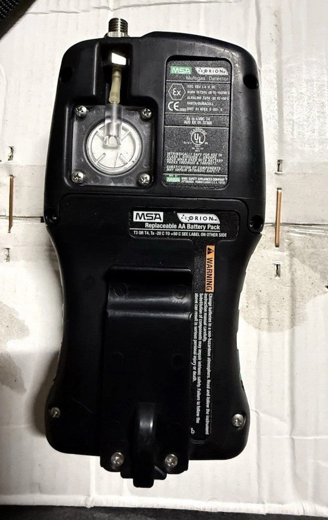 MSA 10048299 Orion Multigas Leak Detector, AA Battery Pack, Armor Case, Box