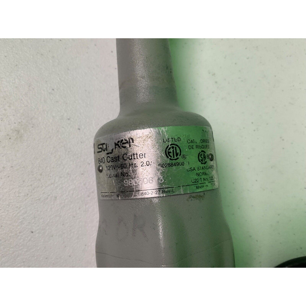 Stryker Model 840 Cast Cutter - Oscillating Saw