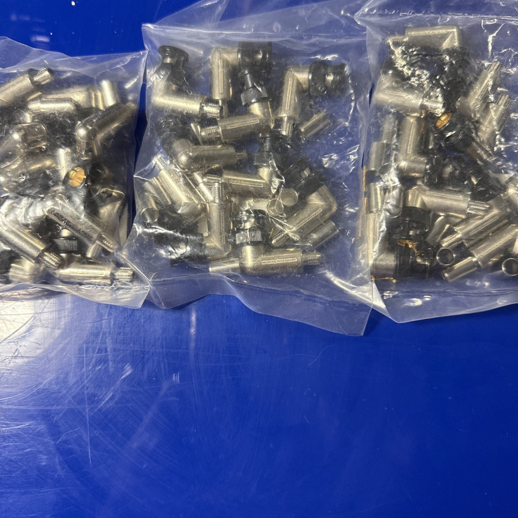 10 Pack CINCH UPLR2000-D7 BNC BOARDCAST CABLE PLUG NEW/UNUSED