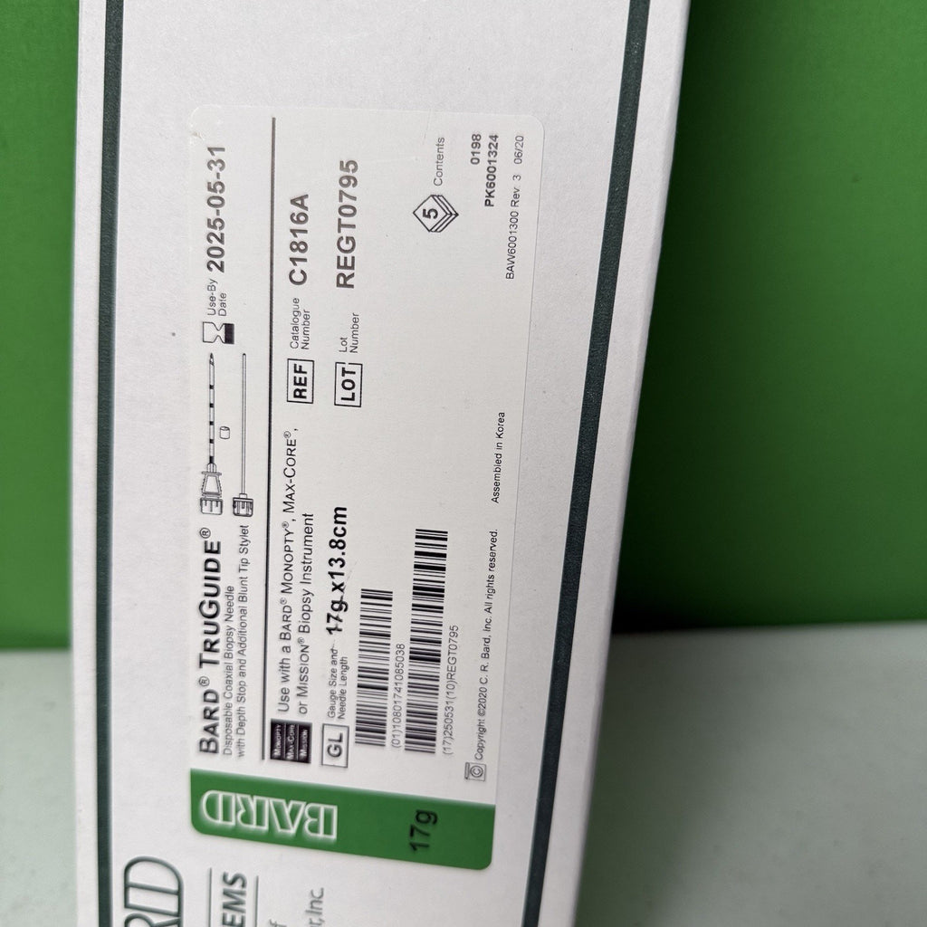 BARD TRUGUIDE C1816A, 17g x13.8cm, Five Pack, 2025-05-31