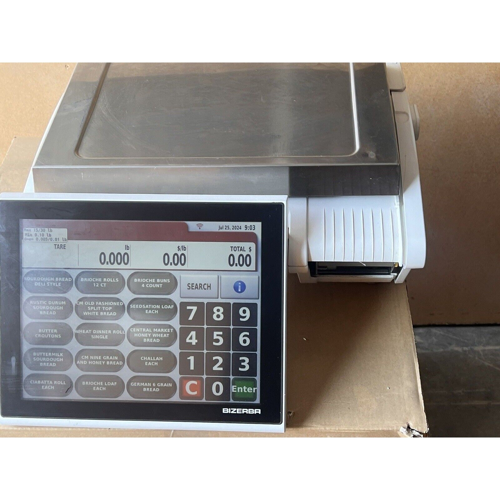The Bizerba KH II 100 Counter Scale w/3-in-1 Printer. 11512797,WEBstaurant $5319