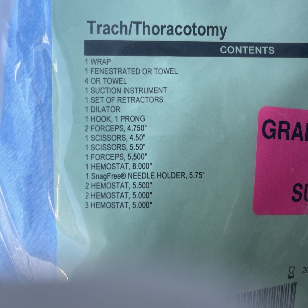 Centurion Trach Thoracotomy Kit TC8005