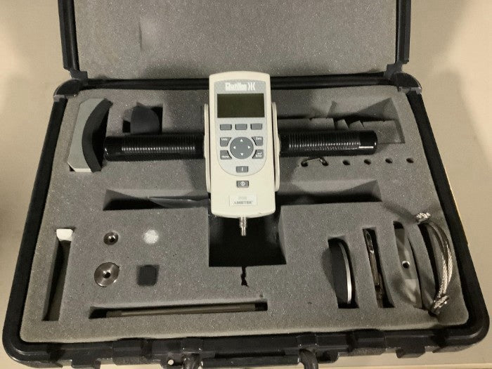 Chatillion 500 LB  FCE-500 Digital Force Gauge with ATTACHMENTS