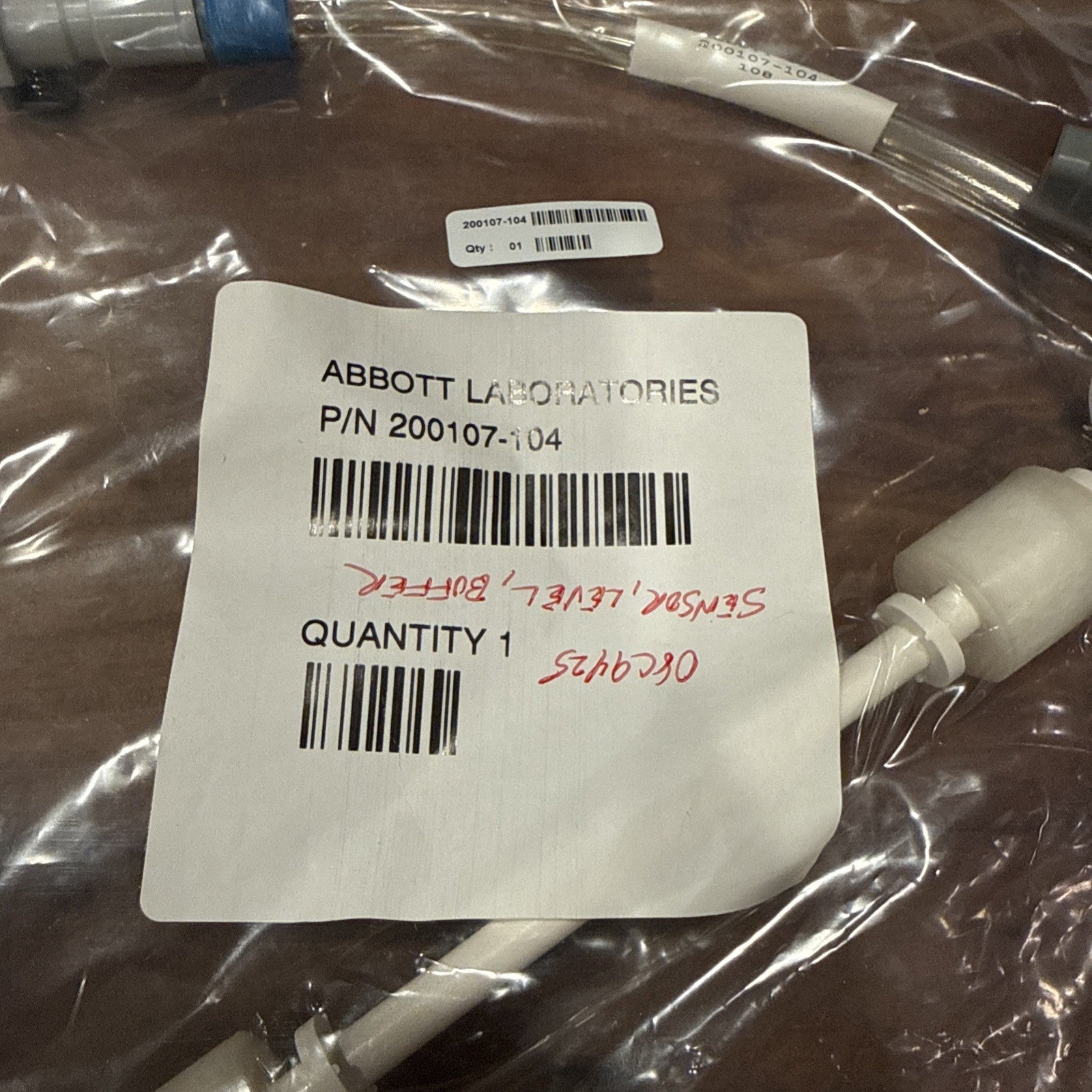Abbott Lab 200107-104 Architect i1000 SR BUFFER FLUID Level Sensor