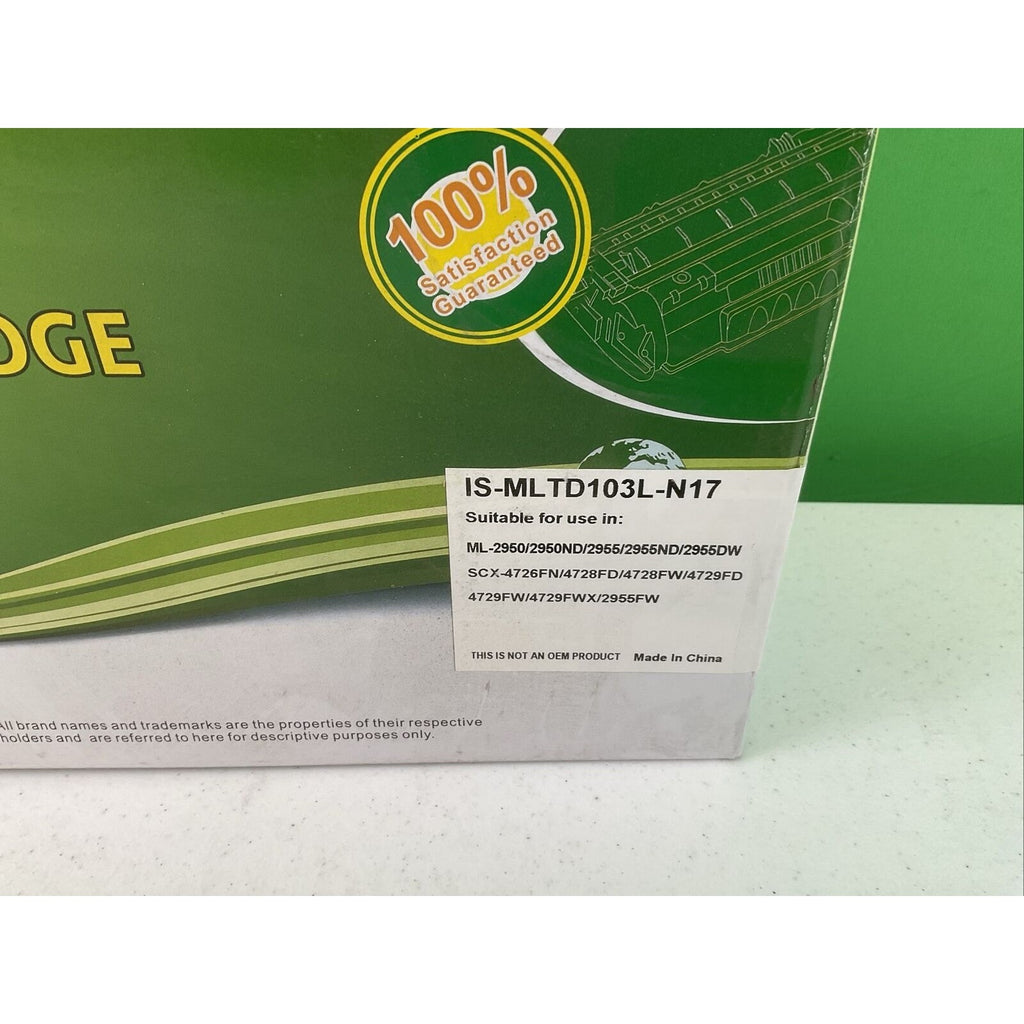 MLT-D103L Toner fits for Samsung 103L ML-2950 ML-2950NDR 2955N 2955ND SCX-4729F