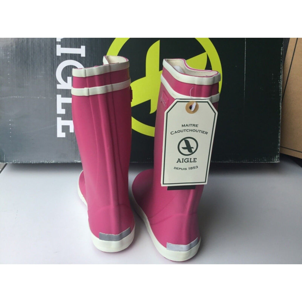 Aigle Lolly Pop, New Rose, Rubber Boot, Multiple Sizes