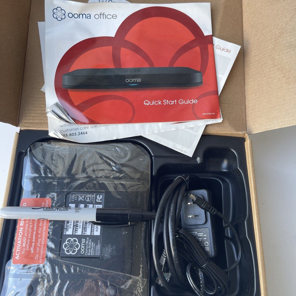 Ooma OFFICE Telo VoIP 1lnx. Brand New