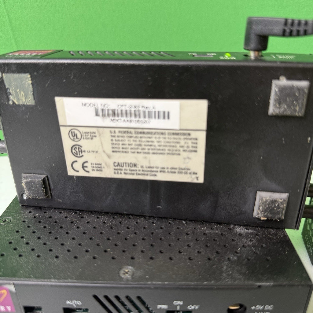 Canary CFT 2062 100Base-FX to 100Base-TX Media Converter Tested