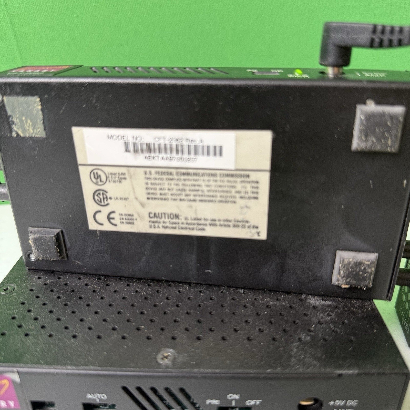 Canary CFT 2062 100Base-FX to 100Base-TX Media Converter Tested