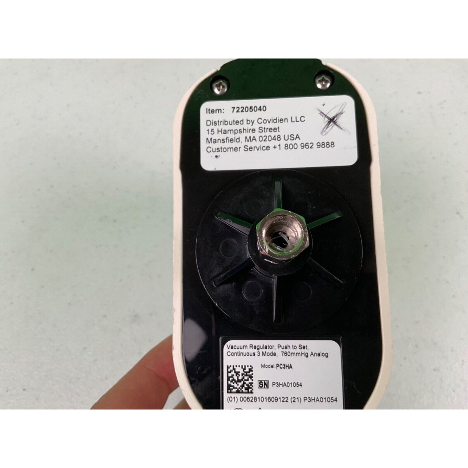 OHIO PC3HA 8723-1226-901SP ASSEMBLY PUSH TO SET PTS-CVR VACUUM REGULATOR