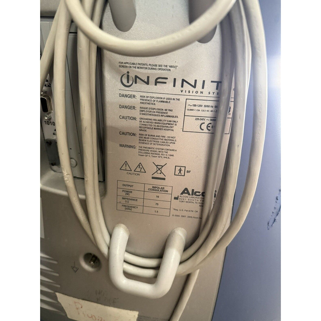 ALCON INFINITI PHACO 210-0000-511 OZIL COMPATIBLE VISION SYSTEM