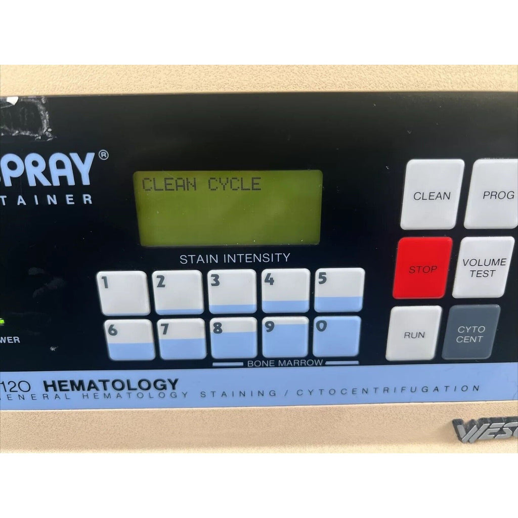 WESCOR Aerospray 7120 General Hematology Slide Stainer Cytocentrifugation