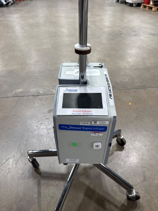 Belmont Instru Rapid Infuser FMS2000 Kit. W IV Pole. Trauma/Disaster