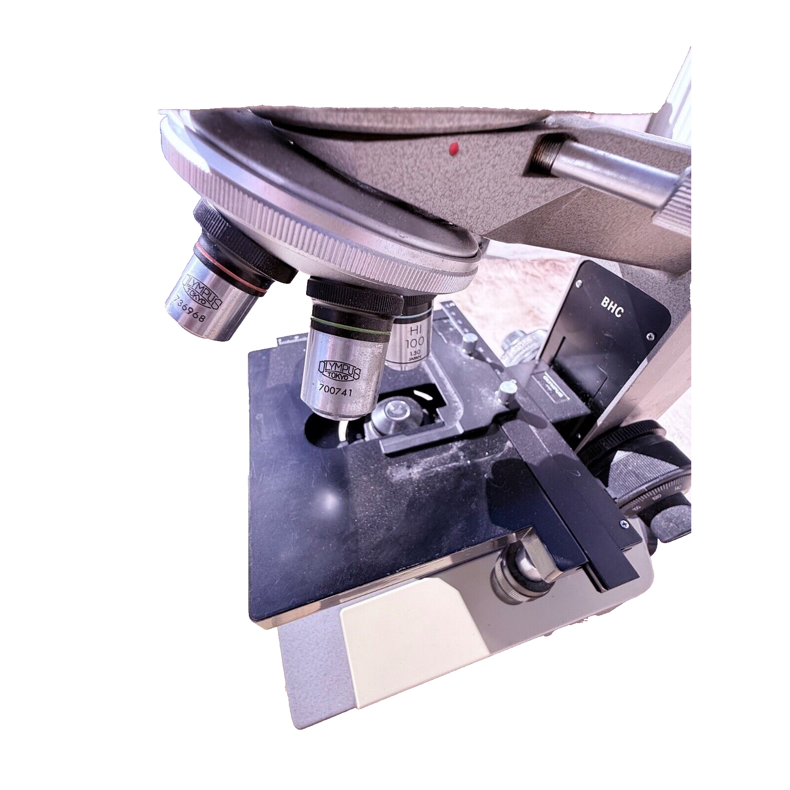 Olympus BH BHTU BHC Binocular Upright Microscope