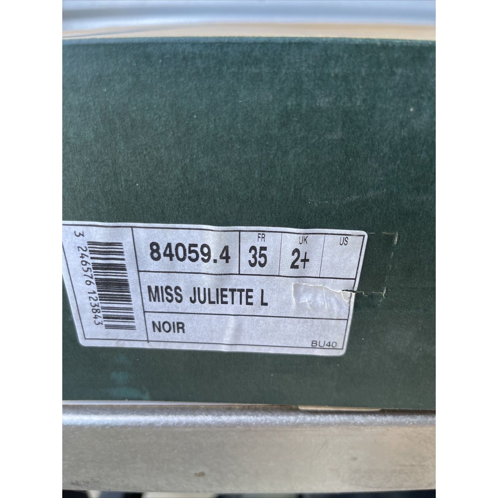 Aigle Miss Juliette L Noir Youth Size 4