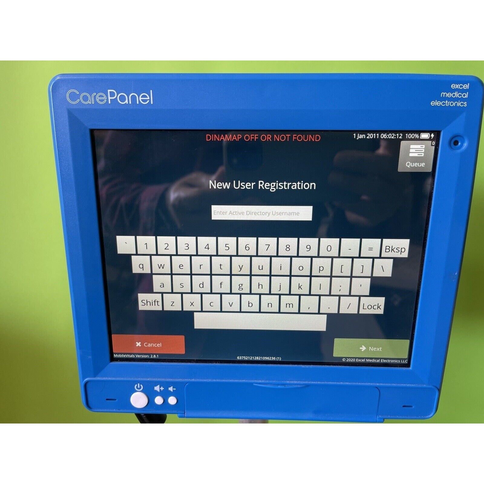 EME CarePanel Excel Medical Electronics BedComm Care Panel Patient Monitor