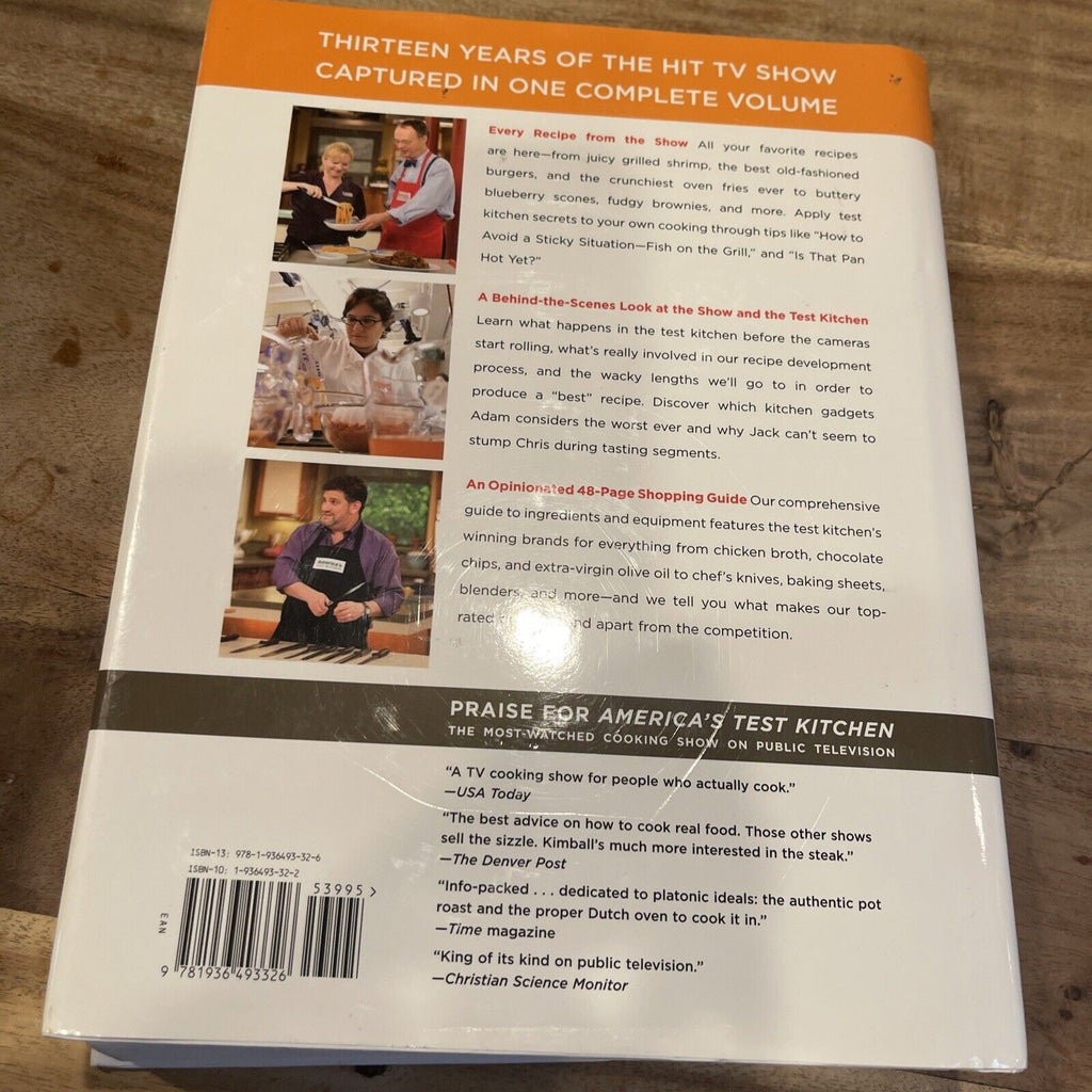 Complete America's Test Kitchen Tv Show Cookbook America's Test K