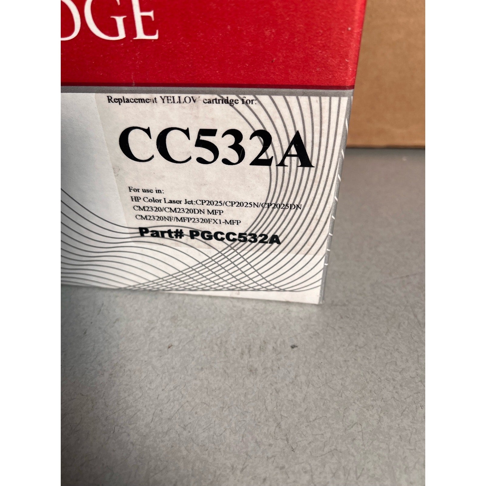 PREMIUM TONER CARTRIDGE Replacemeit YELLOV cartridge for: CC532A