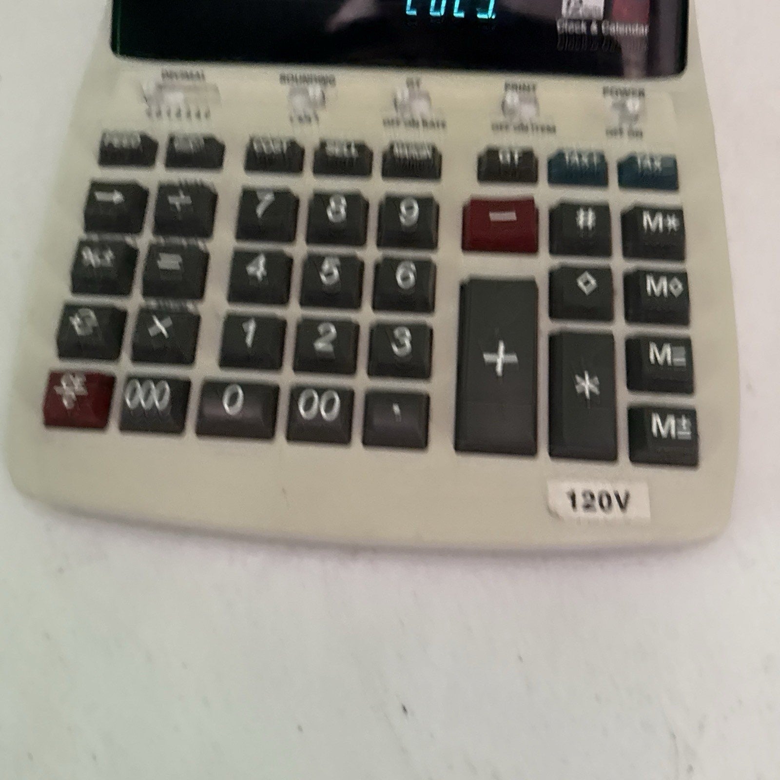 Canon P170-DH 10 Key Adding Business Machine Clock Calendar Calculator -J